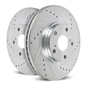Evolution Performance Drilled/Slotted/Plated Brake Rotor Set AR8152XPR